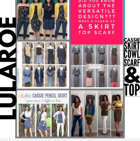 Lularoe Midi Skirt SOLD @DENIMMUNKIES - Picture 7 of 8